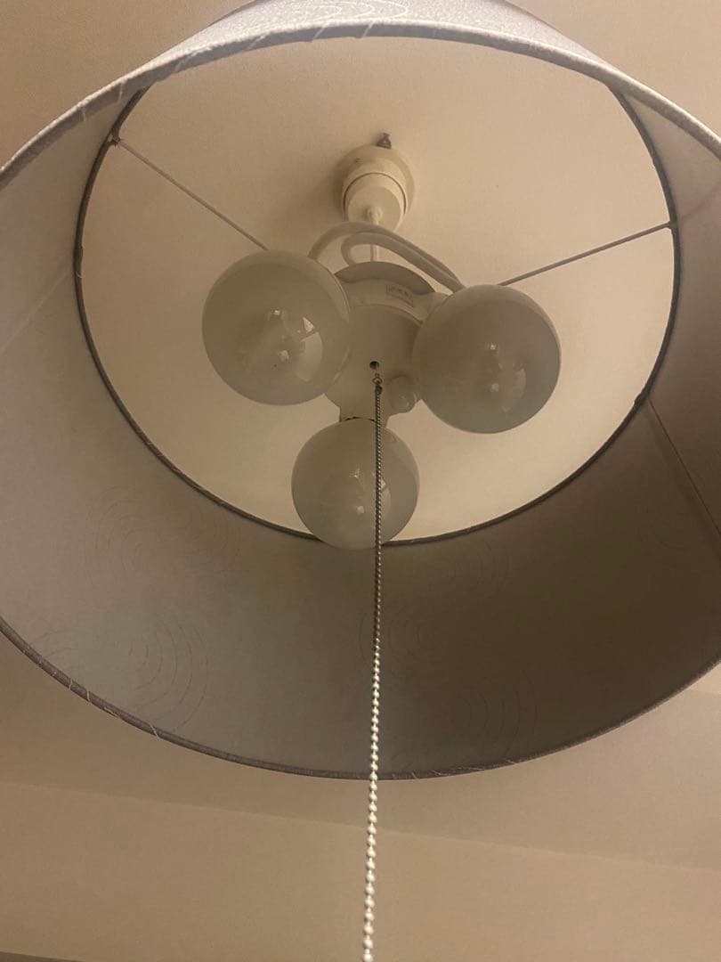 美品TOSHIBAグレーペンダントライト