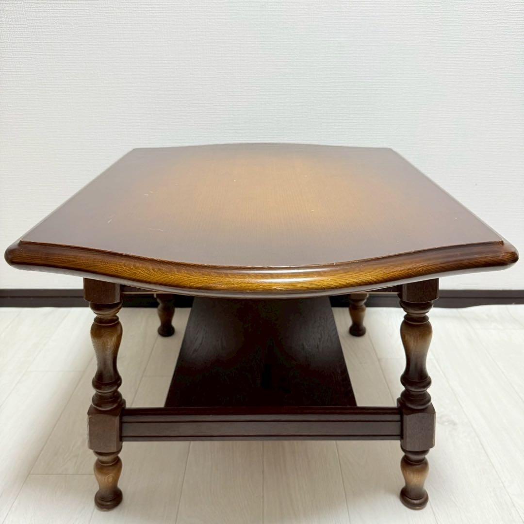 飛騨産業 キツツキマーク　サイドテーブル コーヒーテーブル レトロ 飛騨家具