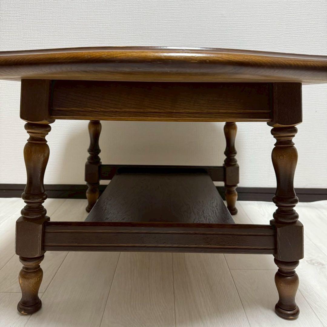 飛騨産業 キツツキマーク　サイドテーブル コーヒーテーブル レトロ 飛騨家具