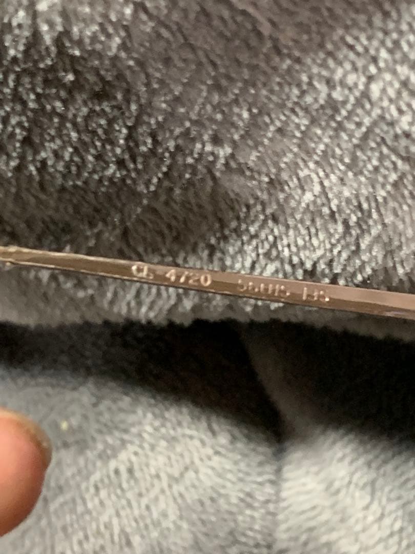 CELINE シルバー ラウンド型 メガネフレーム。ヴィンテージ品。