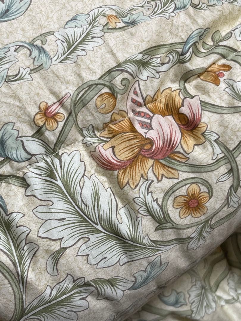 ロマンス小杉羽毛布団　日本製　ホワイトダワン90％　綿100％150x210cm