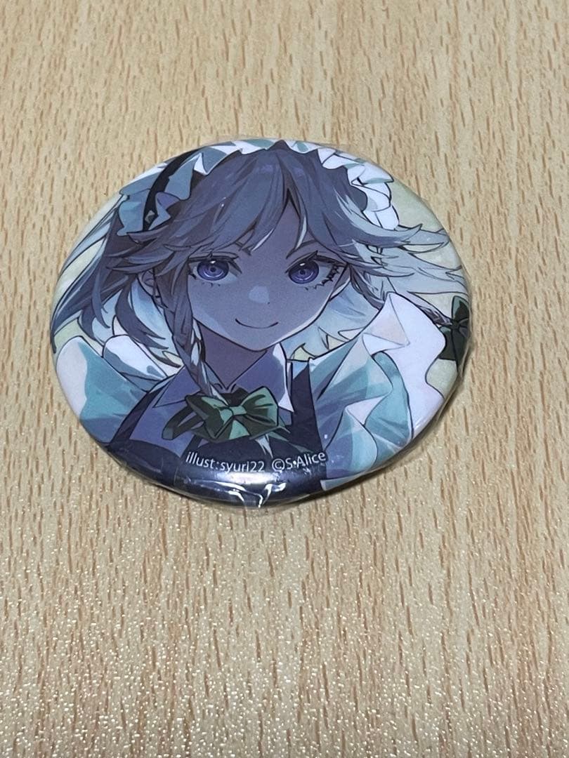 DAISO ダイソー 東方Project 缶バッジ 十六夜咲夜 - メルカリ