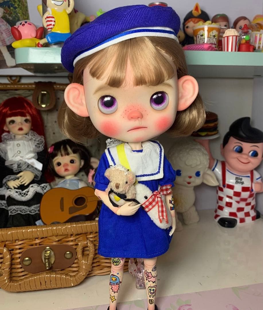 海外作家様 カスタムブライス まんまる 鼻水ちゃん 悪戯っ子 フルセット