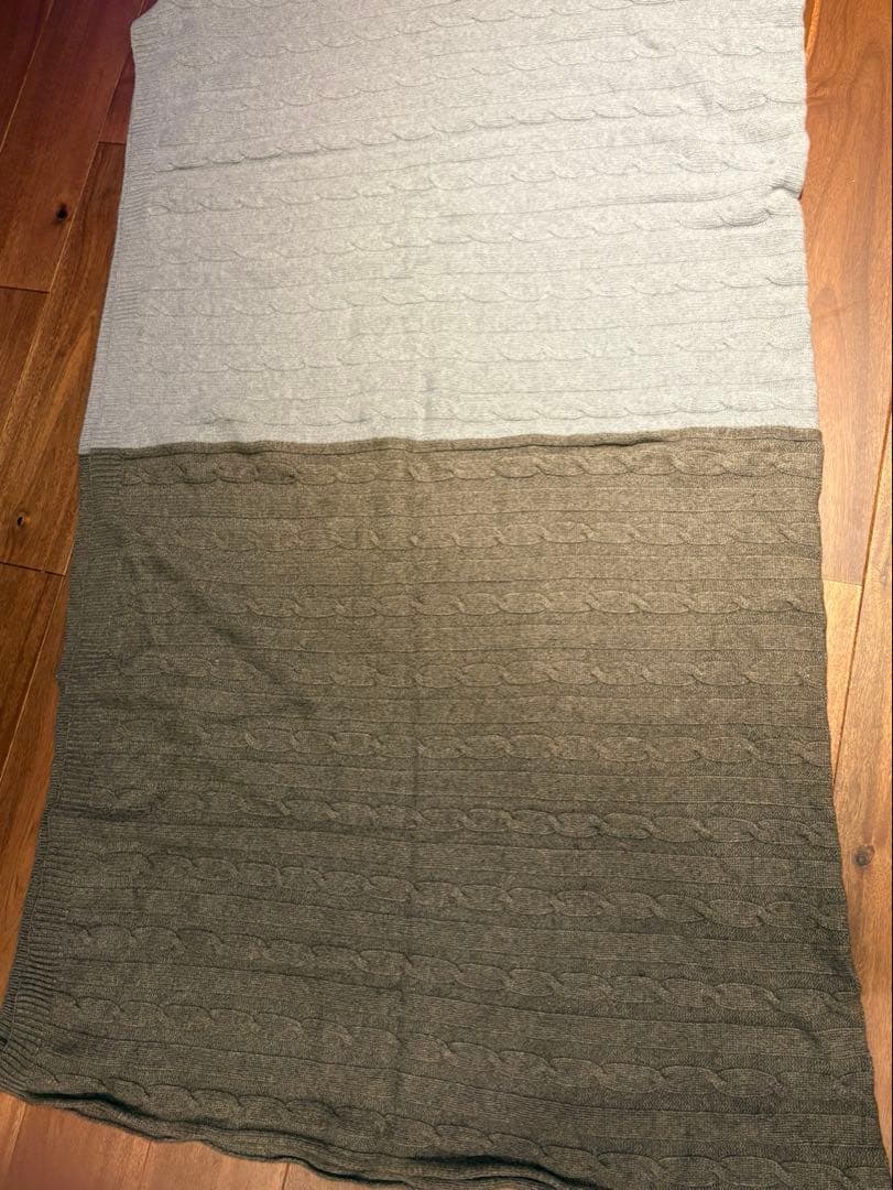 【イタリア輸入品】Tredicinodi カシミヤ 大判ブランケット