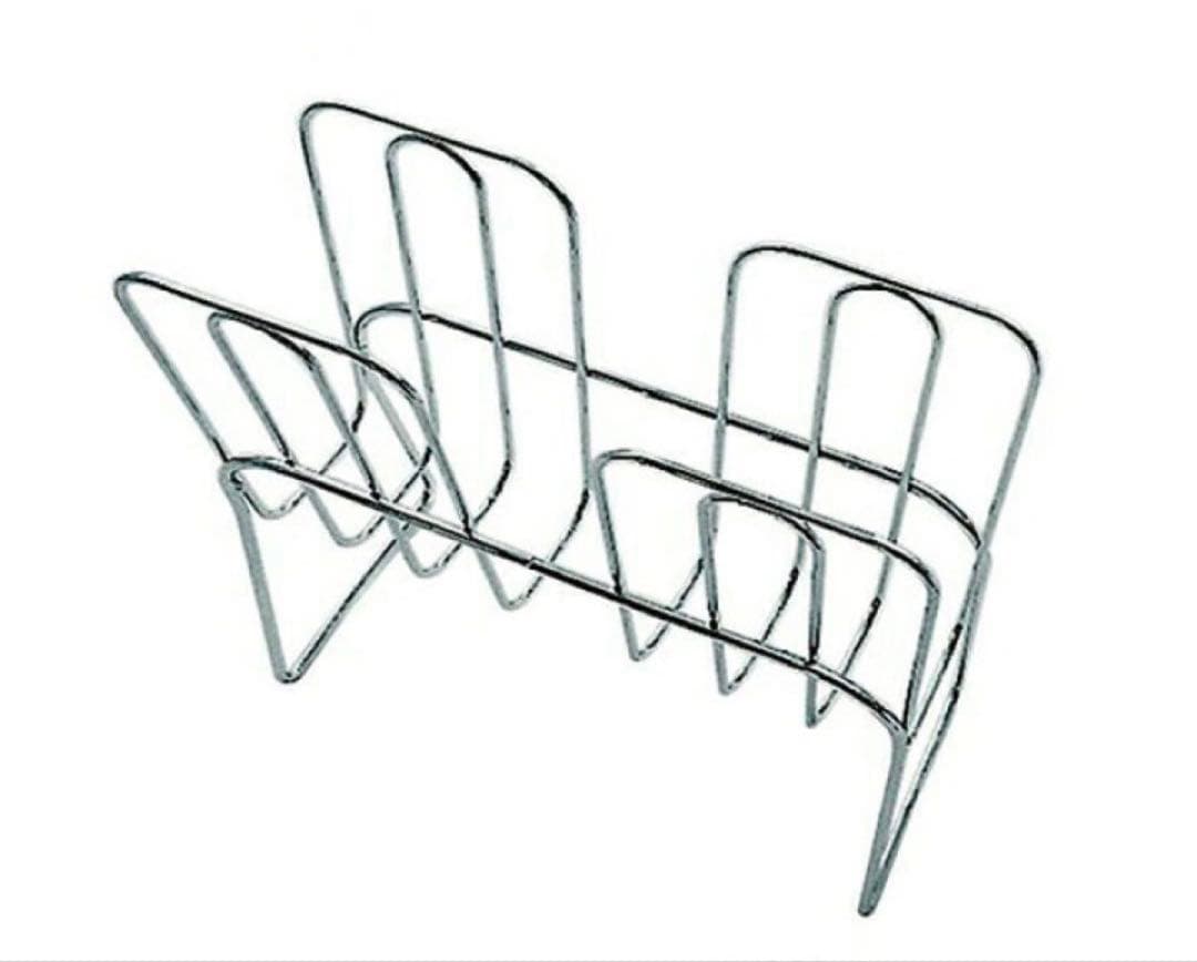 PRESS マガジンラック　シルバー