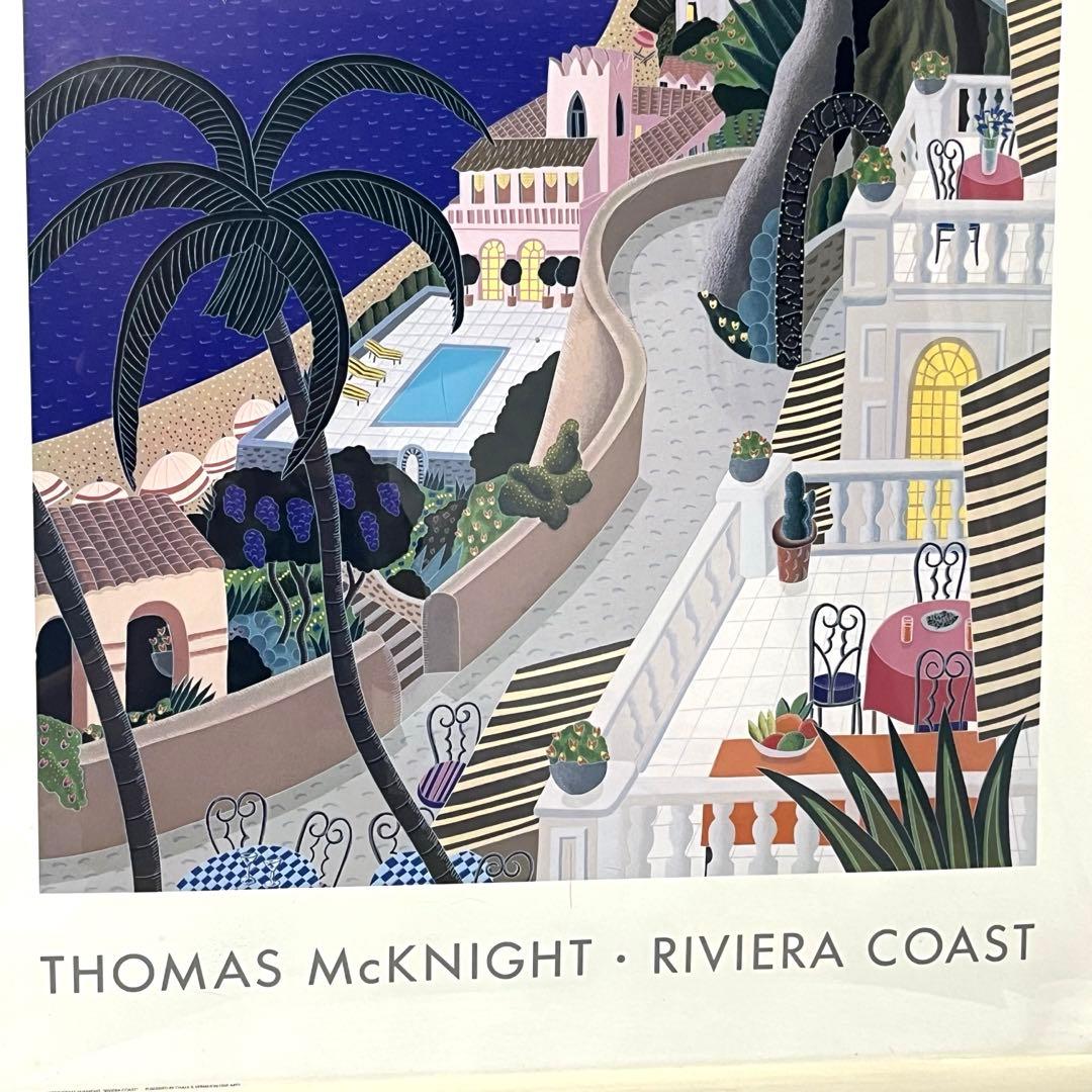 トーマスマックナイト RIVIERA COAST アート ポスター 風景画 - メルカリ