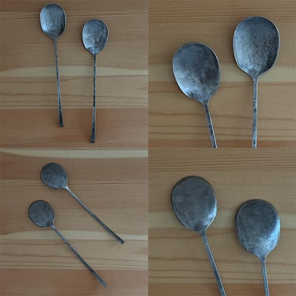 竹俣勇壱 カトラリー / デザートスプーン&フォーク 4本