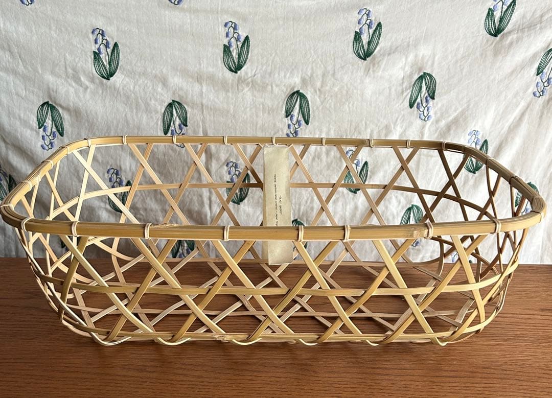 F/style 竹のバスケット（小）