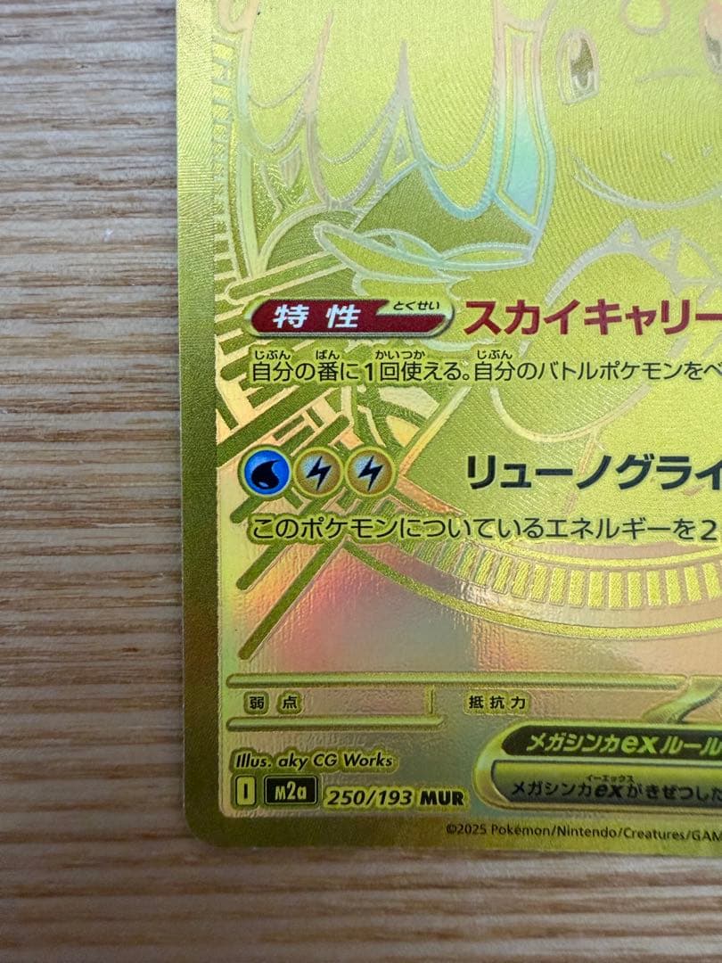 メガカイリューex MUR 自引き MG保管 即日発送 ゲーム・おもちゃ