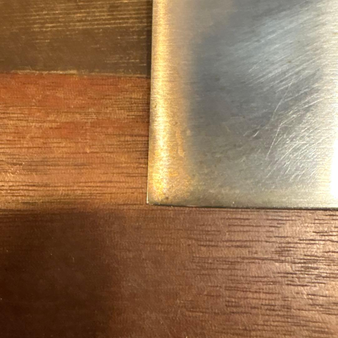 そば切り包丁　（プロ仕様）　合羽橋　鍔屋　　青ニ鋼