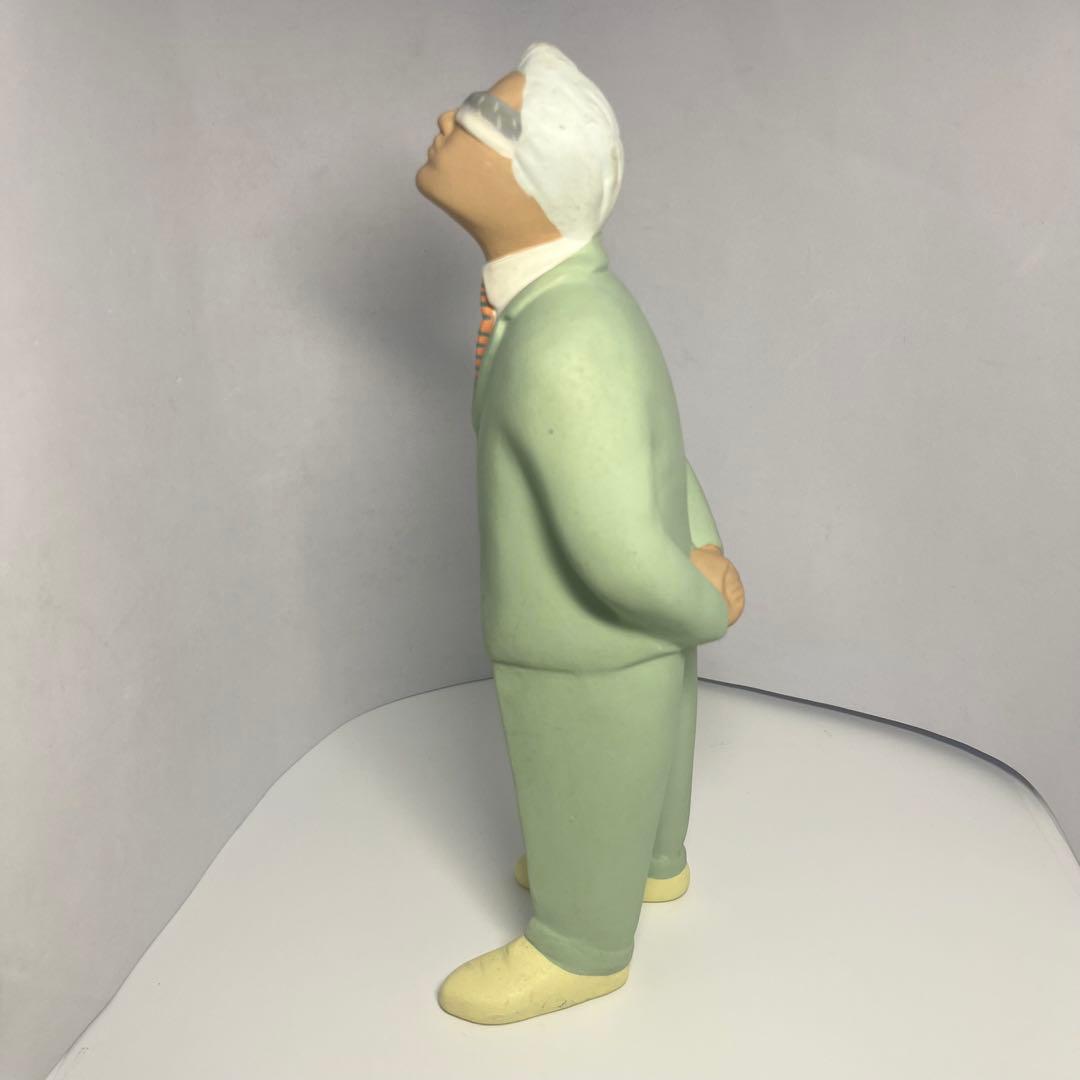 84年製 イタリア L'Aquilone ラクイローネ スーツ姿の男性陶器像