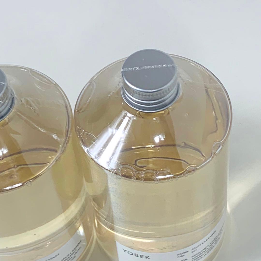 新品未使用品YOBEK ヨベク ボディークレンザー ハンドウォッシュ 2個セット