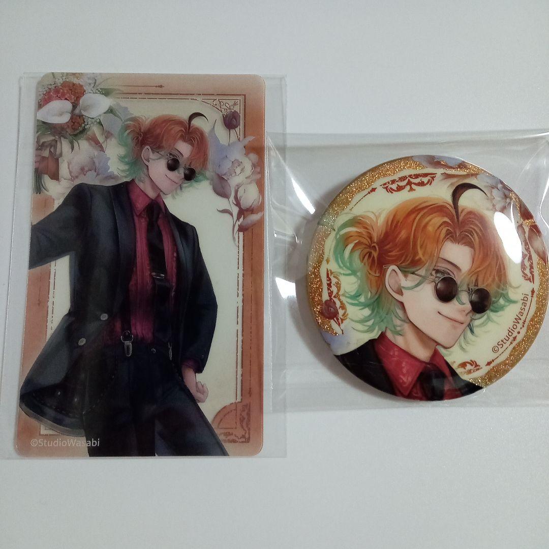 悪魔執事と黒い猫 あくねこ テディ クリアカード 缶バッチ - メルカリ