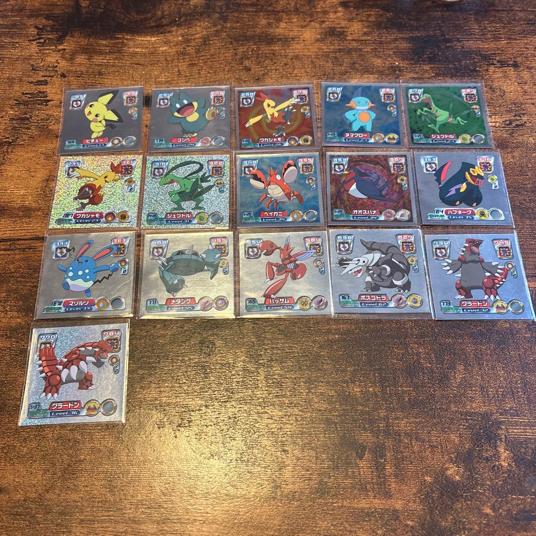 ポケモンシール アマダ 最強シール烈伝【技】まとめ売り 128枚 - メルカリ