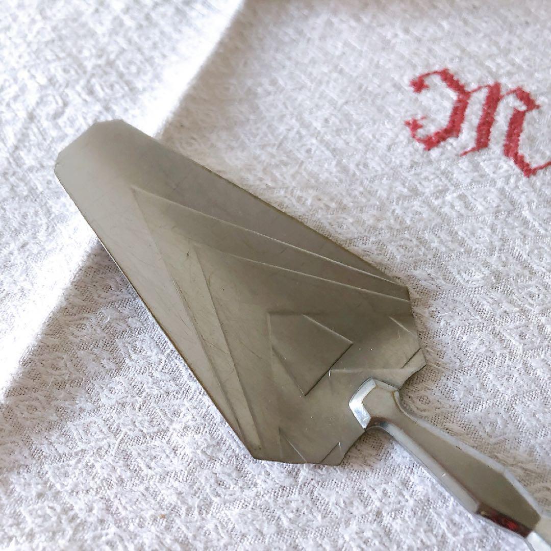 フランスアンティーク　箱入りケーキサーバー　フランスアンティークカトラリー