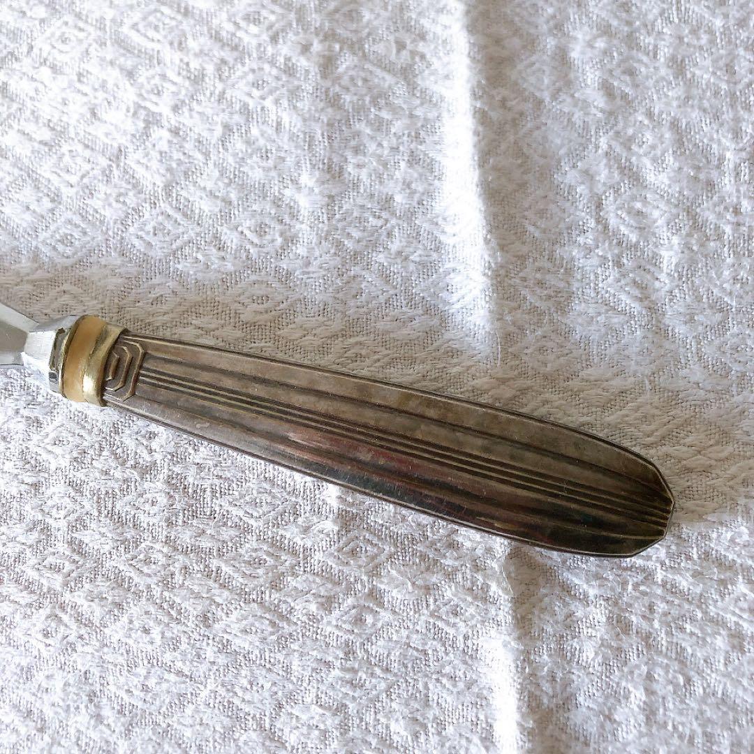 フランスアンティーク　箱入りケーキサーバー　フランスアンティークカトラリー