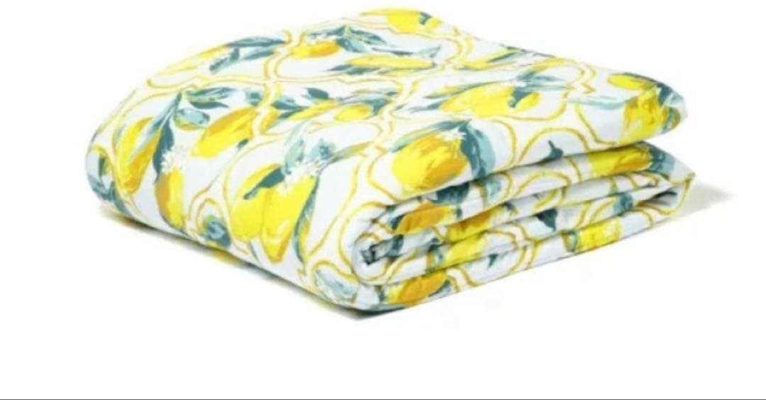 Franc francふわろ肌掛けふとん　夏用　 シングル　 レモン