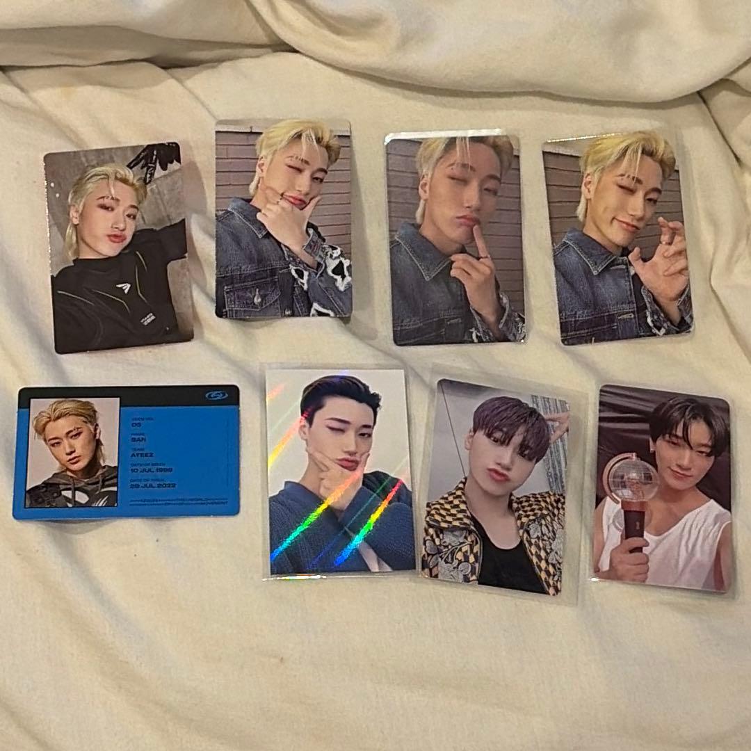 ATEEZ アチズ サン トレカ FEVER ペンラ movement アルバム - メルカリ