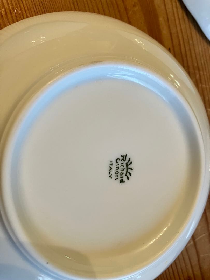 ジノリ ベッキオホワイト 13.5ラウンドプレート×5 - メルカリ