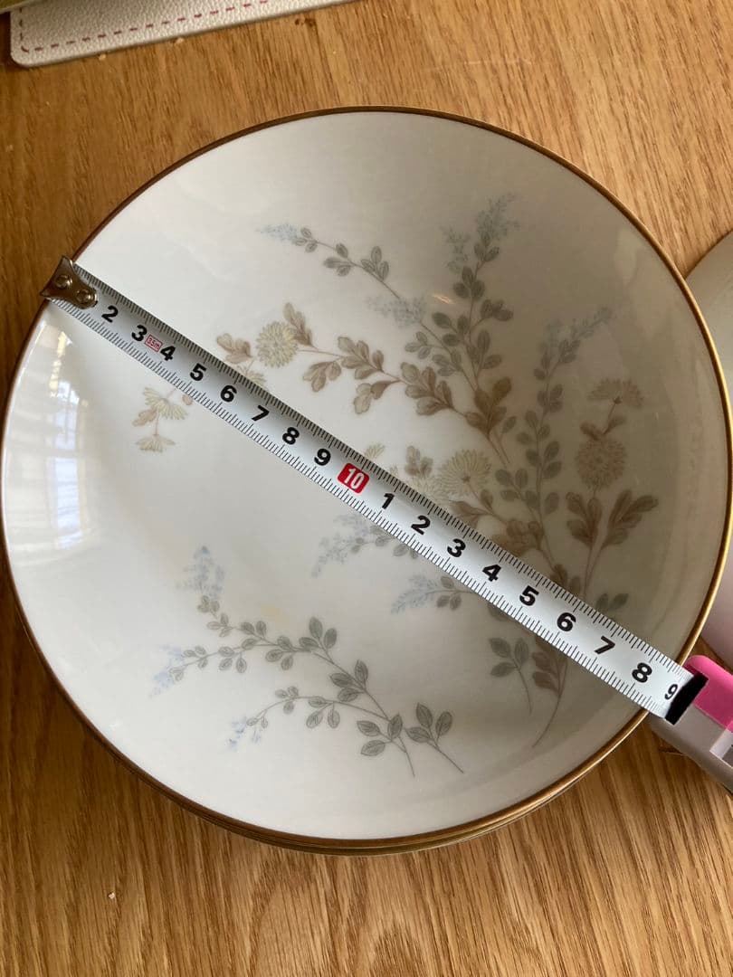 ノリタケチャイナ　食器セット　5種×5枚+コップ(売切)　ノリタケ　昭和レトロ