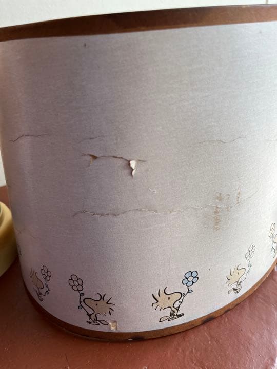 スヌーピー　ビンテージ　ランプ　ピーナッツ　ウッドストック