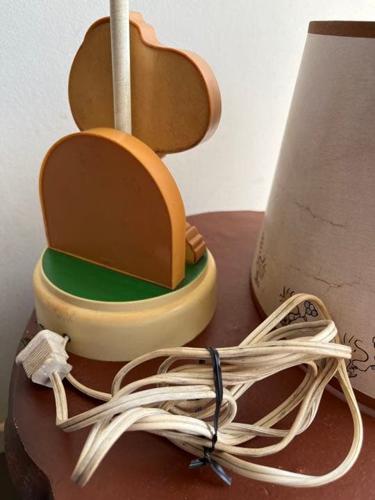 スヌーピー　ビンテージ　ランプ　ピーナッツ　ウッドストック