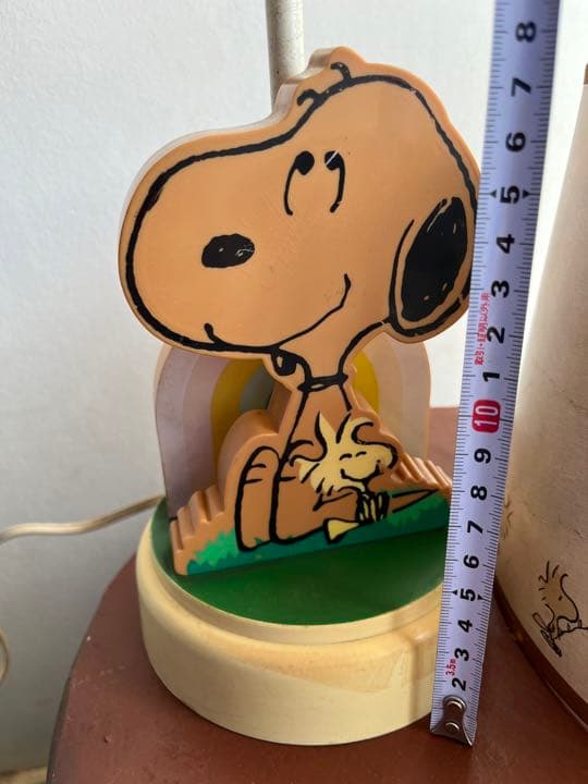スヌーピー　ビンテージ　ランプ　ピーナッツ　ウッドストック
