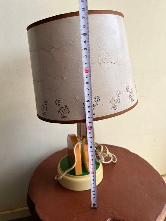 スヌーピー　ビンテージ　ランプ　ピーナッツ　ウッドストック