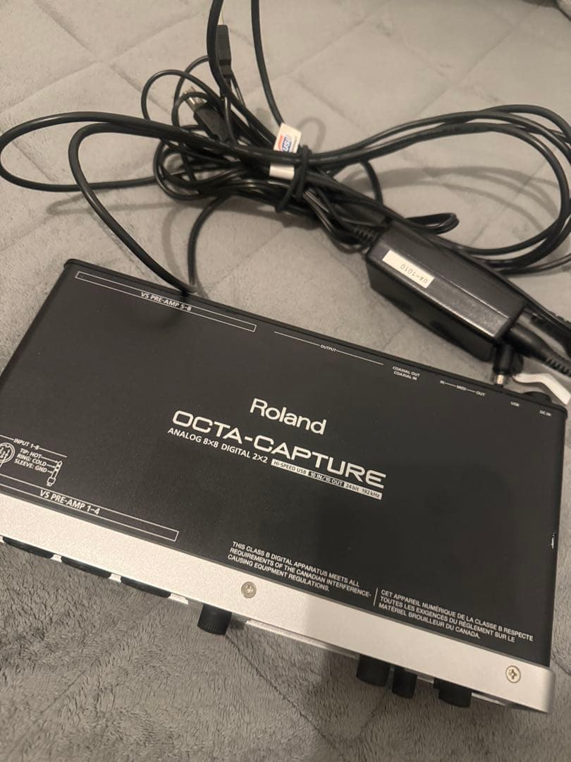 極美品　Roland OCTA-CAPTURE オーディオインターフェイス