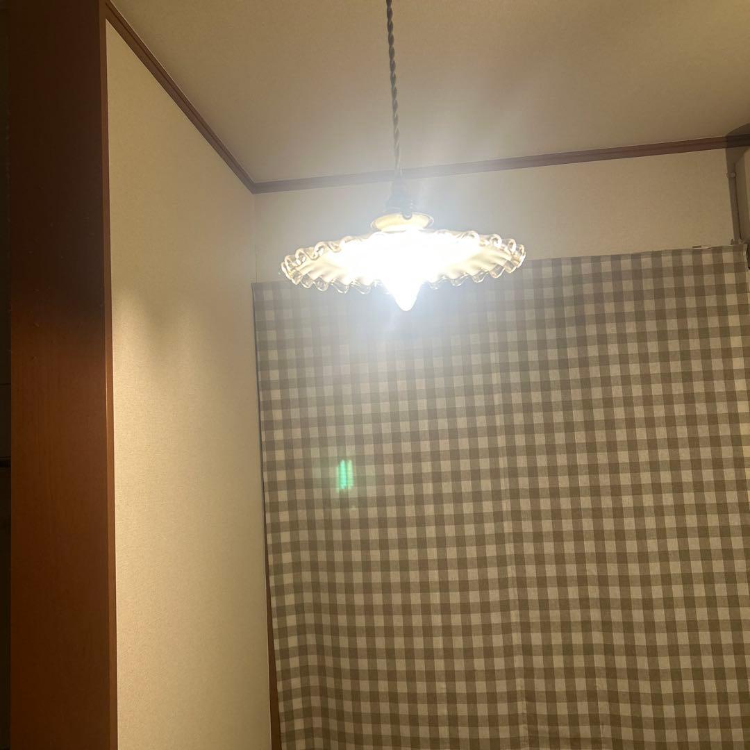 フリルエッジ シーリングライト 透明