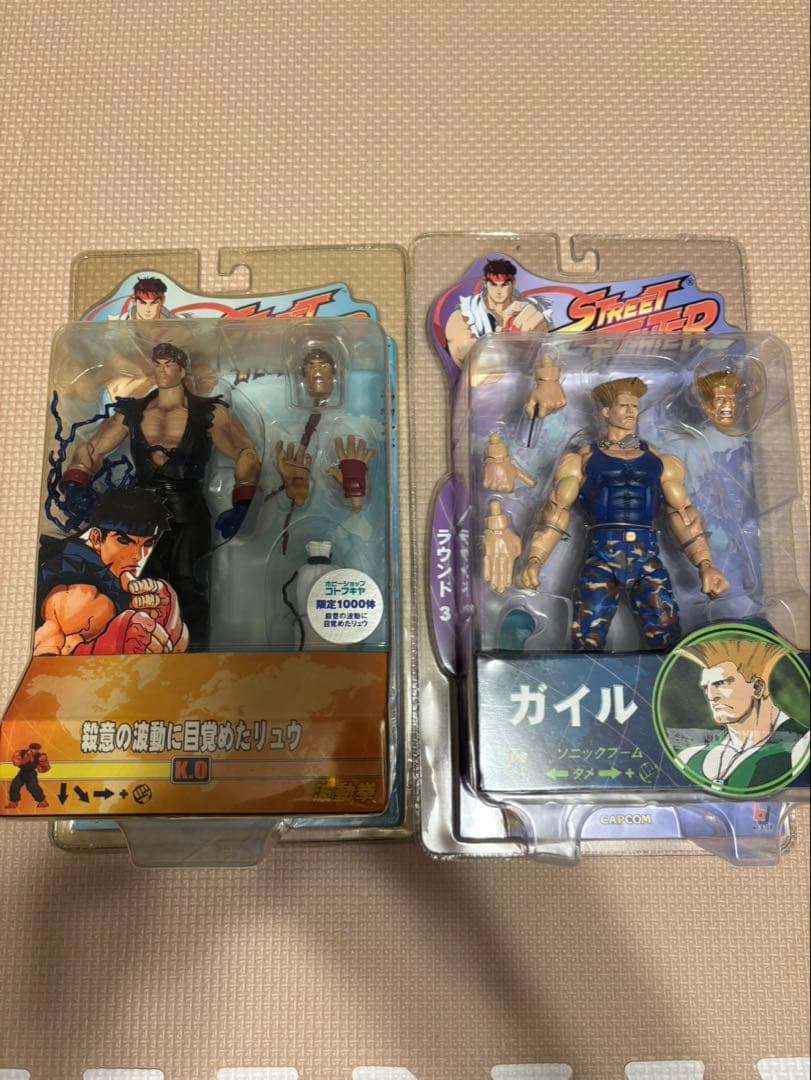 sota toysストリートファイターフィギュアセット 2005 CAPCOM SOTA TOYS STREET FIGHTER RYU ACTION FIGURE BOXED