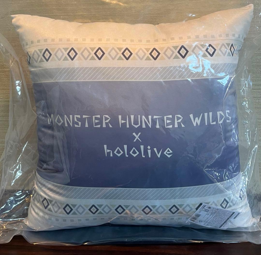 モンスターハンターワイルズ ホロライブ クッション 獅白ぼたん - メルカリ
