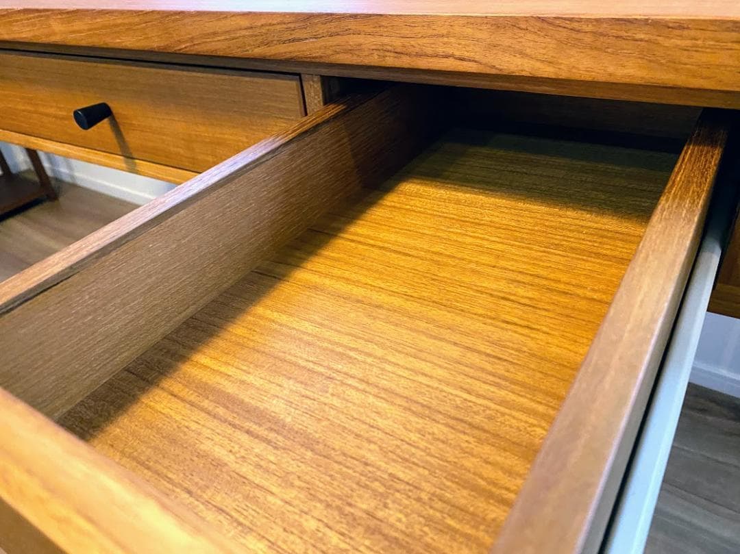 CHLOROS クロロス チーク オリジナルデスクテーブル オイル仕上げ