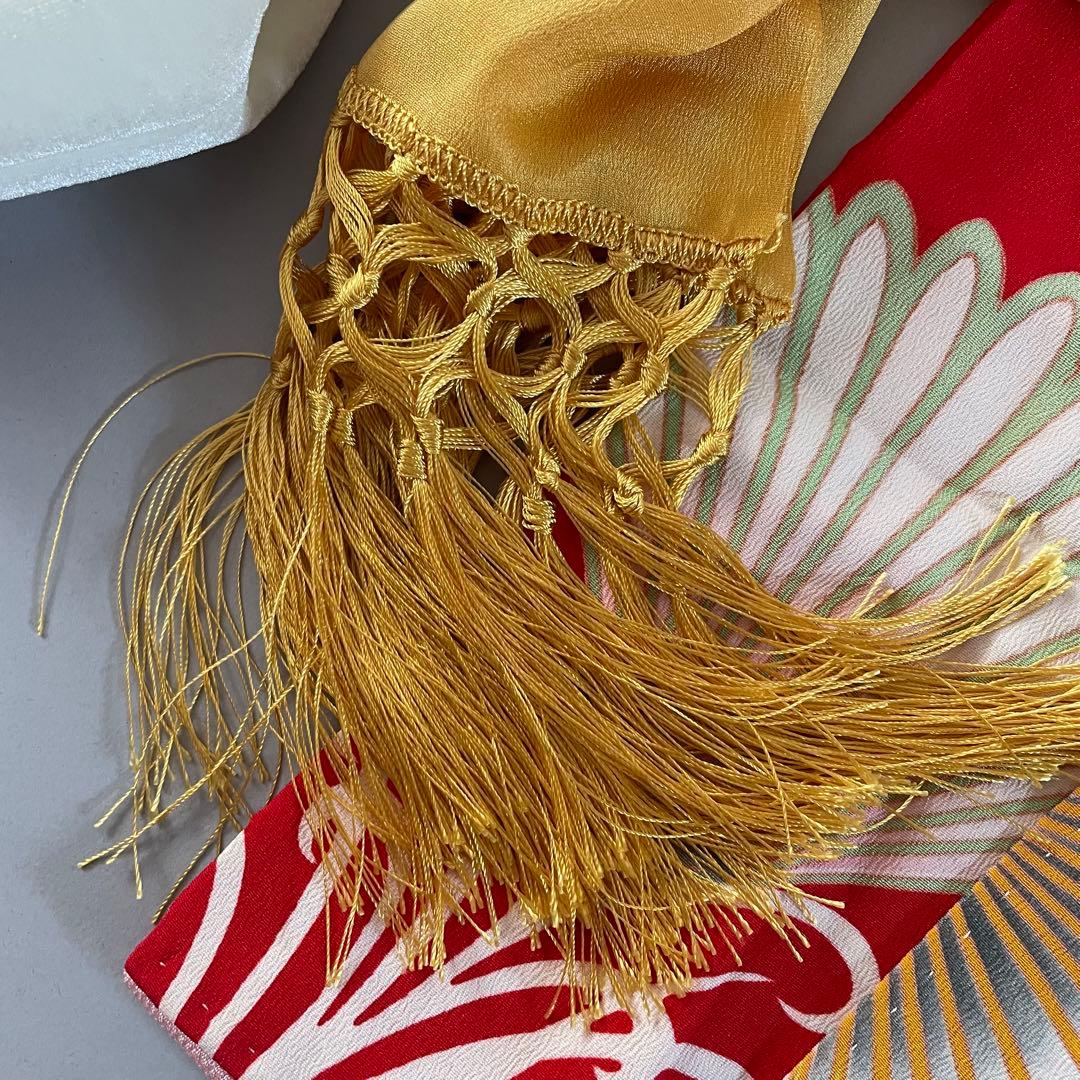 七五三　7歳　8歳　アンティークお着物セット