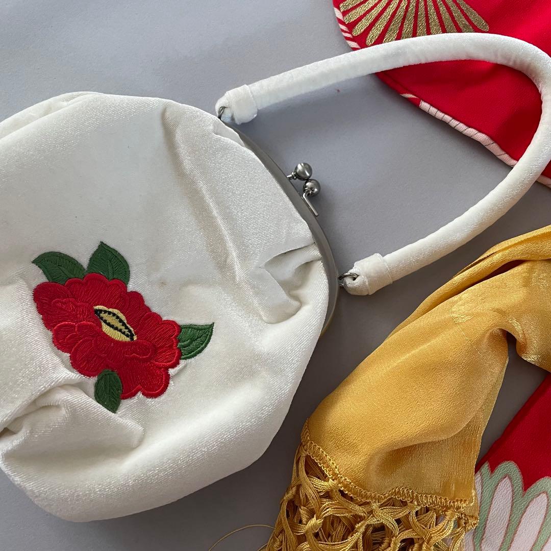 七五三　7歳　8歳　アンティークお着物セット