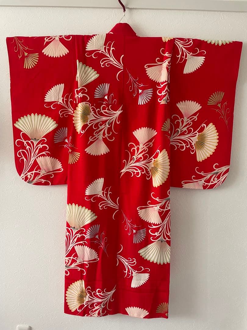 七五三　7歳　8歳　アンティークお着物セット