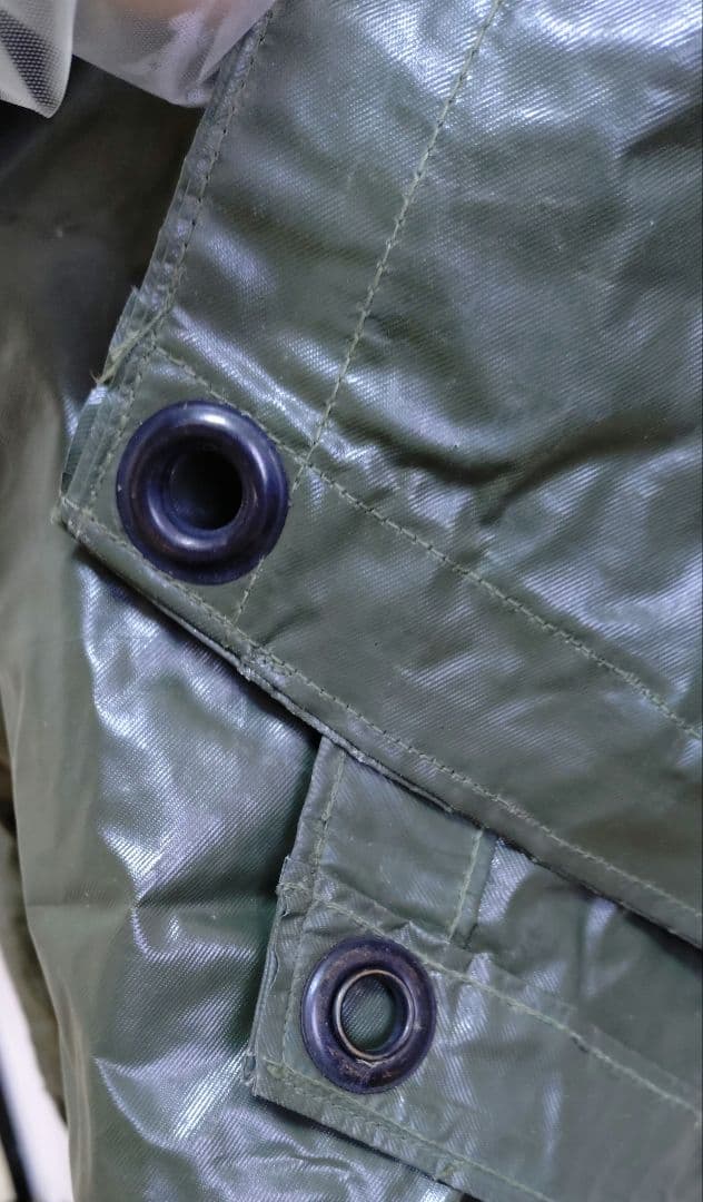 米軍 放出品 レインポンチョ 軍幕 ナム戦