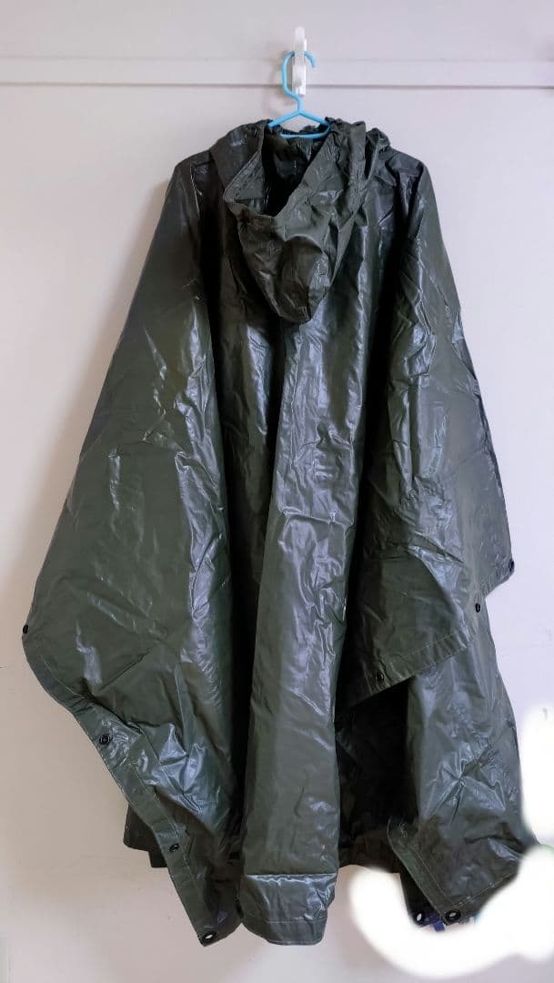 米軍 放出品 レインポンチョ 軍幕 ナム戦