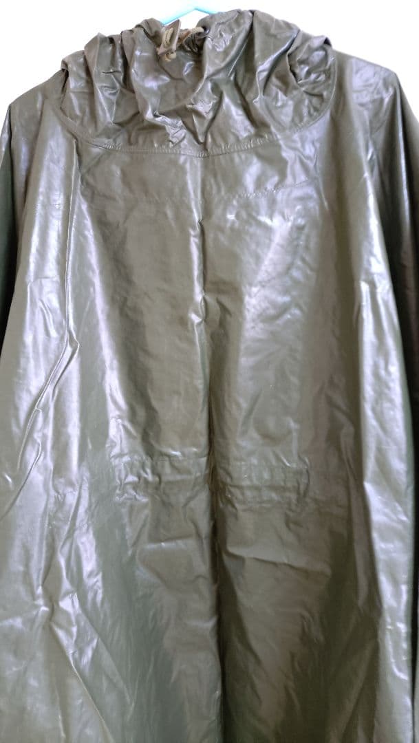 米軍 放出品 レインポンチョ 軍幕 ナム戦