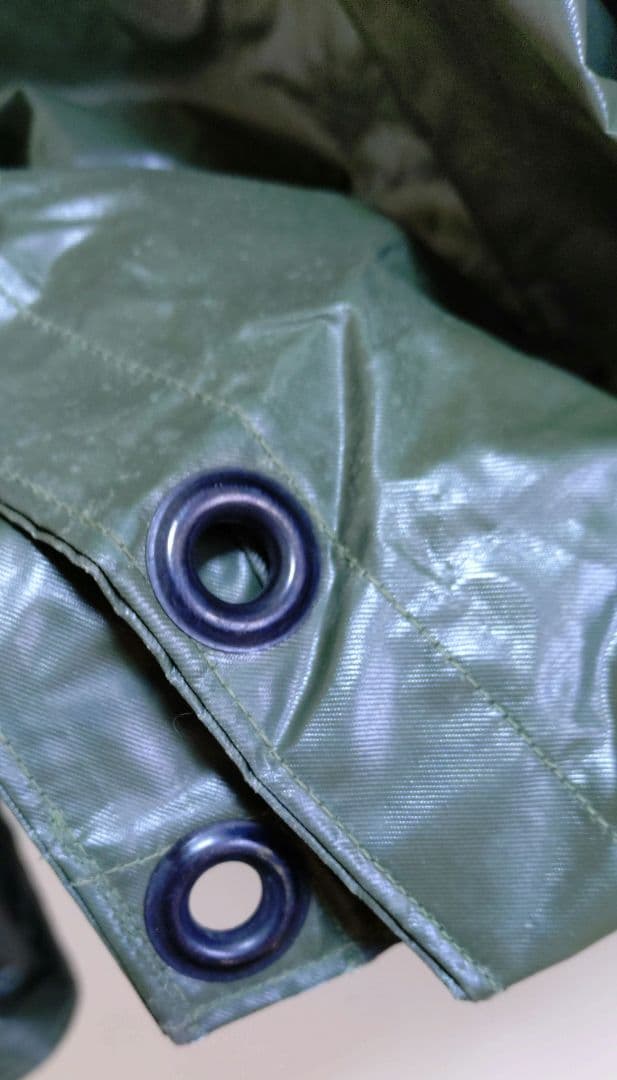 米軍 放出品 レインポンチョ 軍幕 ナム戦