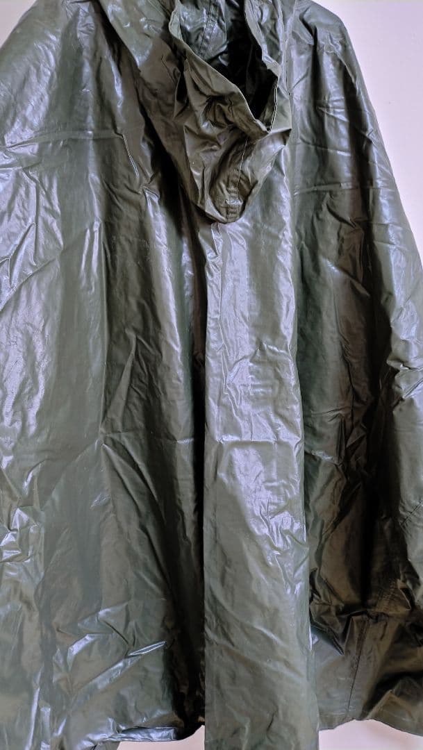 米軍 放出品 レインポンチョ 軍幕 ナム戦