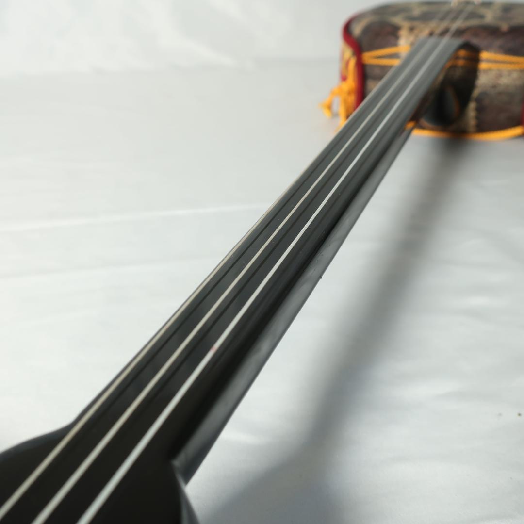 沖縄三線 ハードケース付 爪 予備弦 付属 和楽器