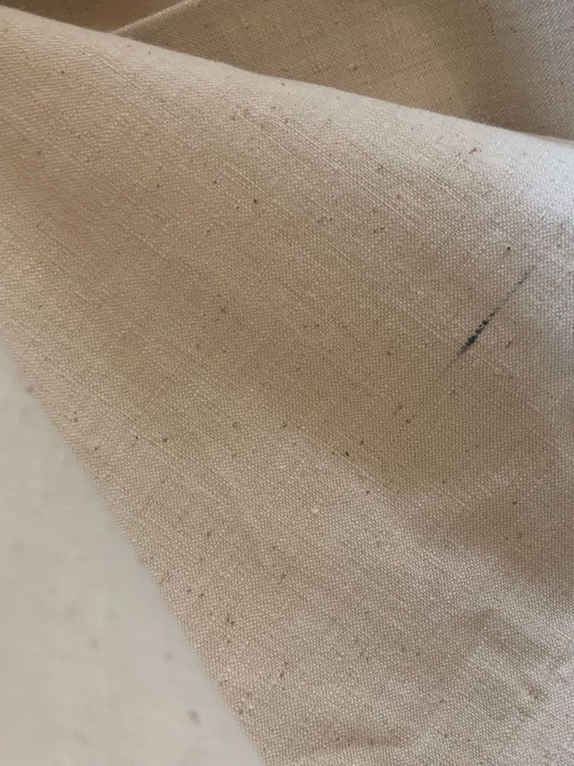 希少 フランスアンティーク 未漂白リネン 大判 一枚布3.2x2.2m