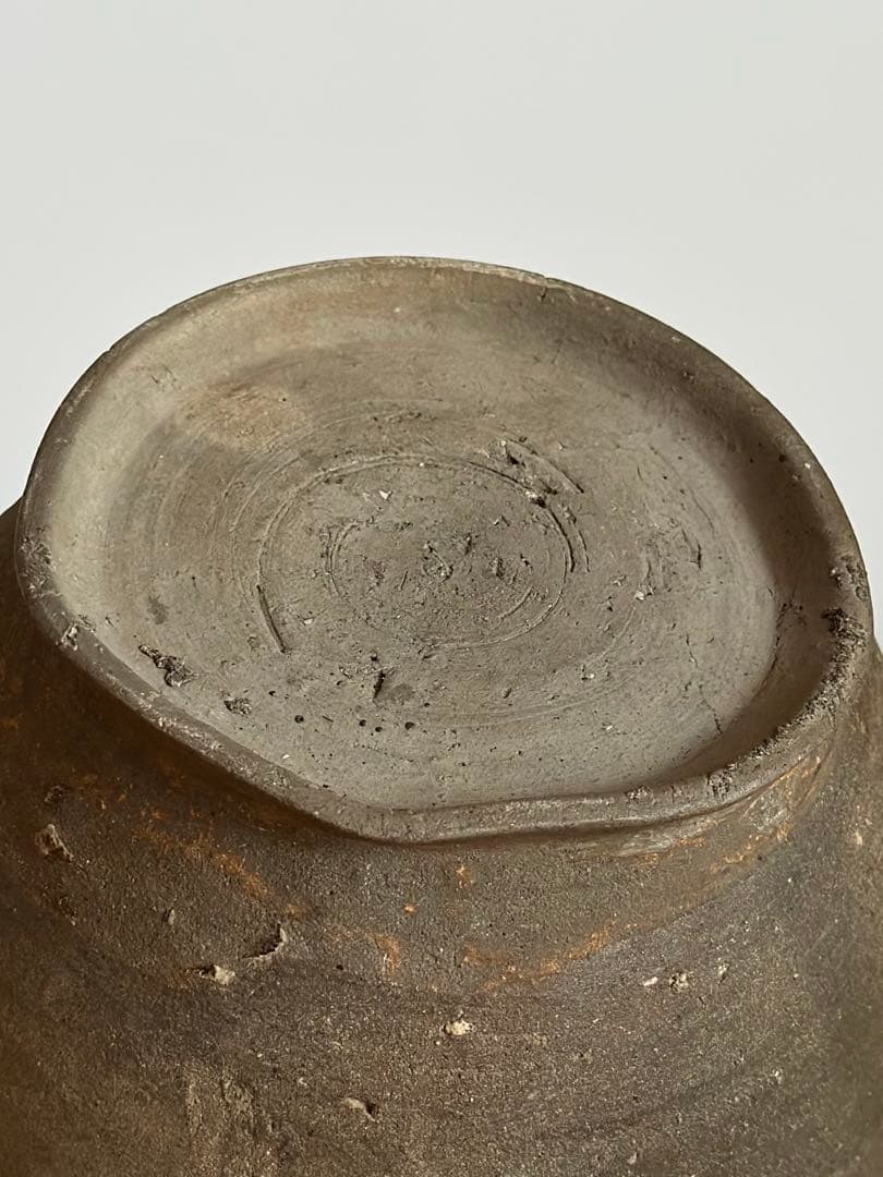 須恵器薬壺 (奈良-平安時代) 自然釉 短頸壷 猿投 古美術 骨董