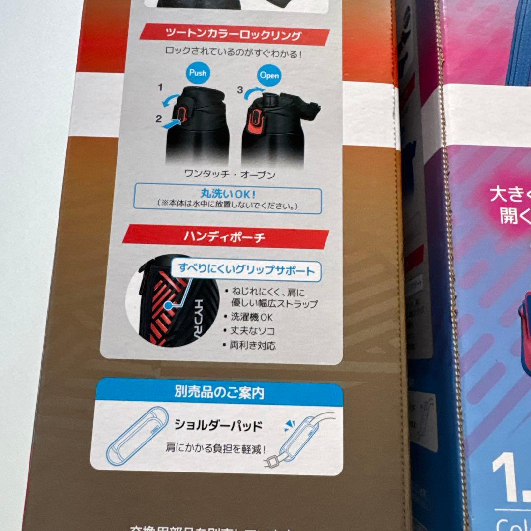 新品 サーモスTHERMOS 真空断熱スポーツボトル 水筒 1.5L 2個セット