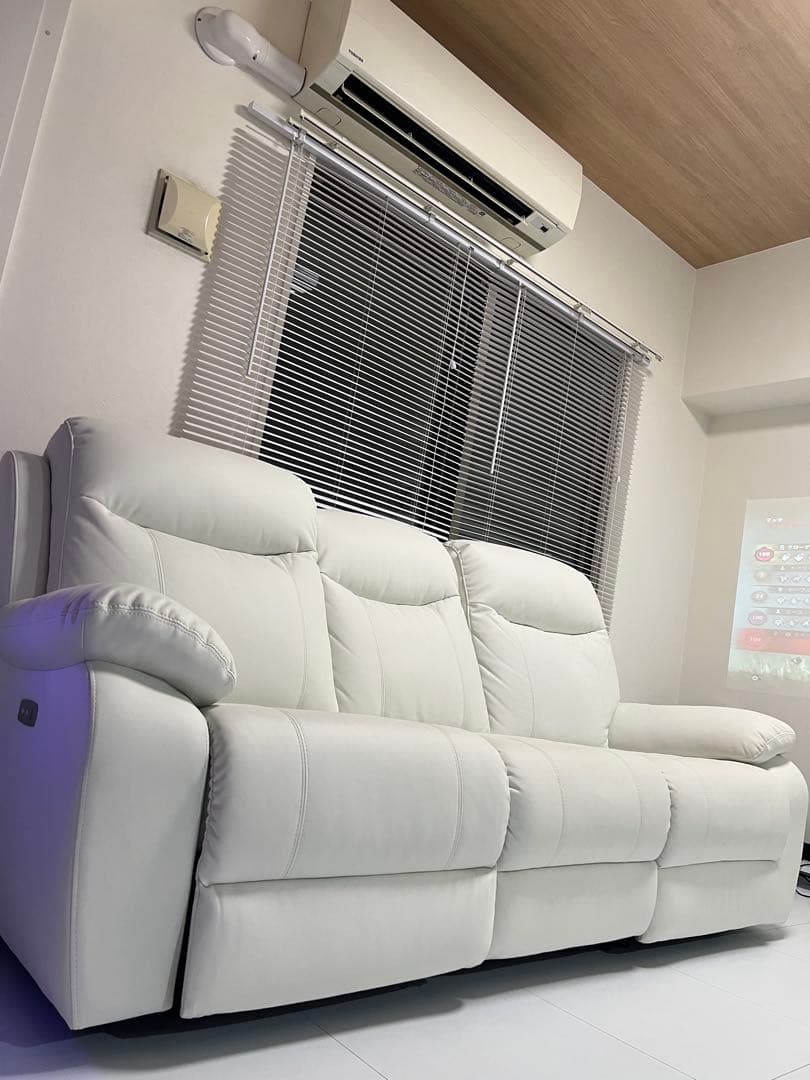 リクライニングソファー　電動