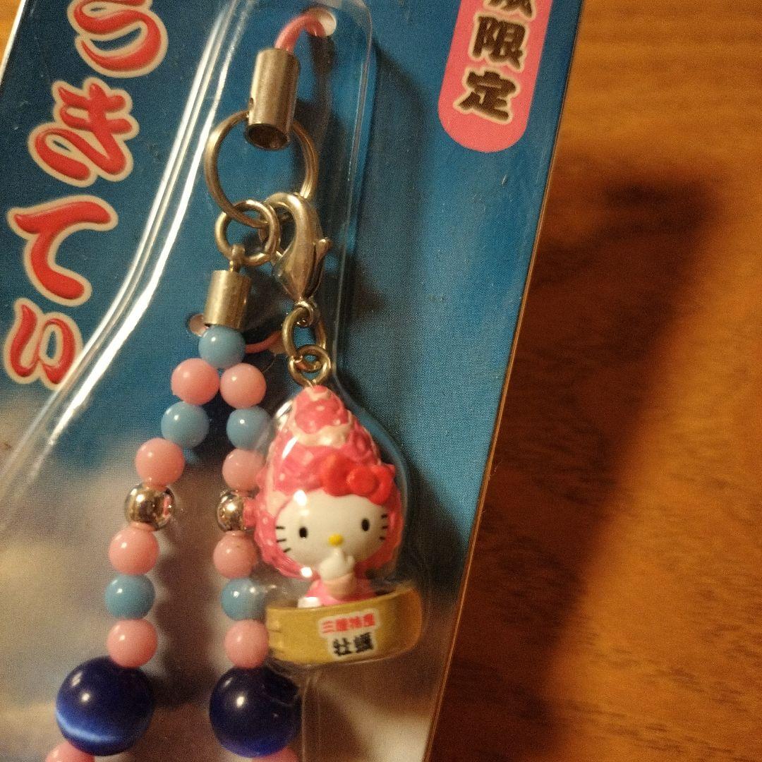御当地 キティちゃん ストラップ 新品 宮城限定 牡蠣 - メルカリ