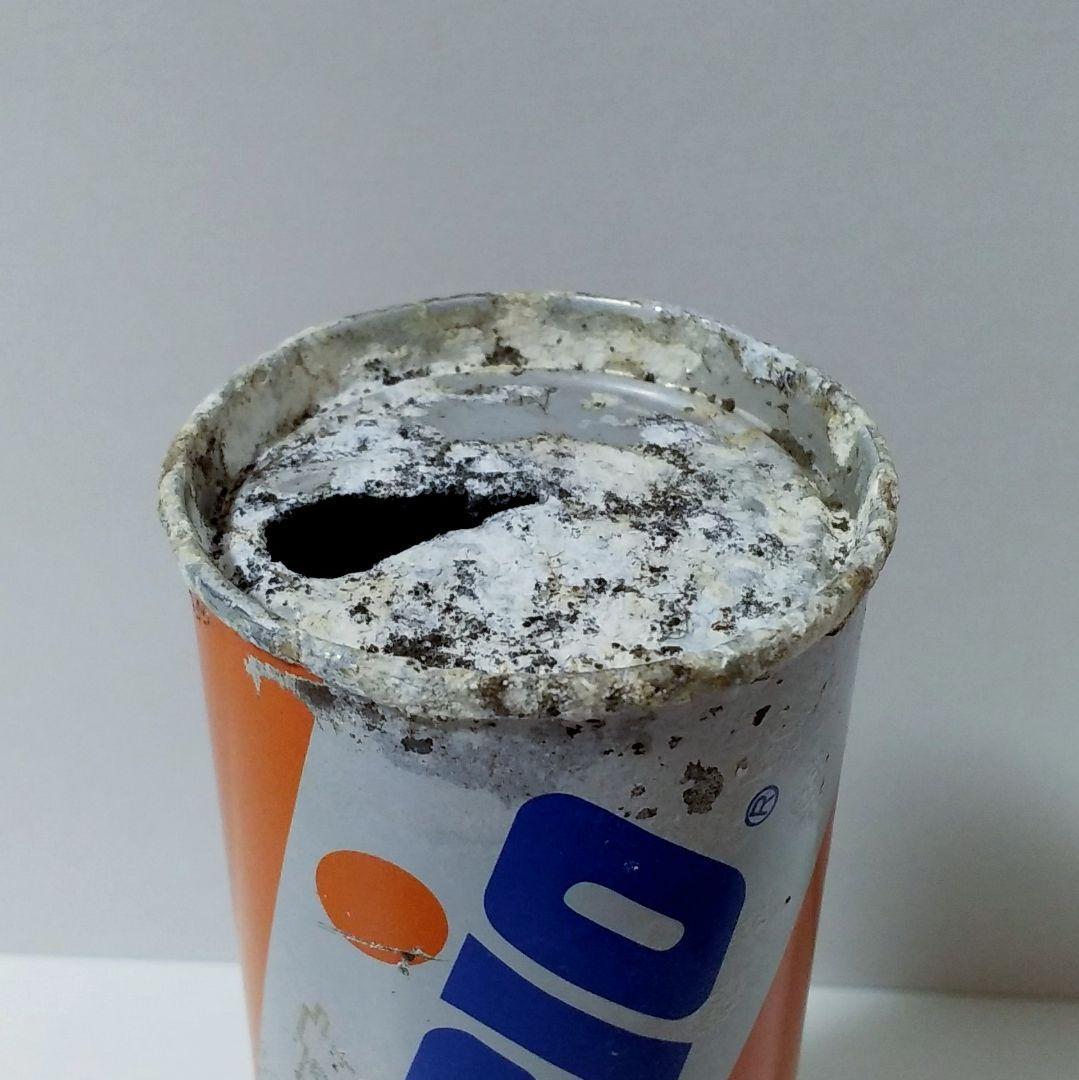 昭和レトロ 日本セヴンアップ飲料 チェリオ オレンジ 250ml 空き缶