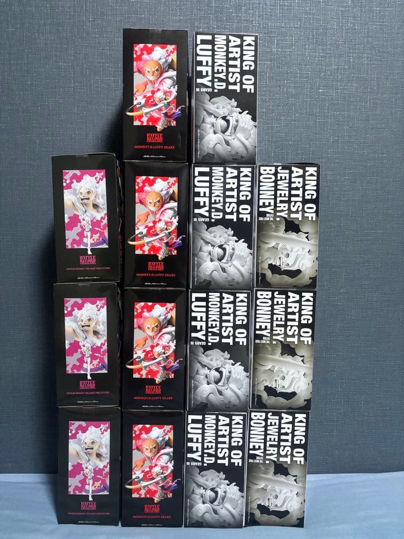 ワンピース 新作 フィギュア まとめ売り ルフィ ニカ ボニー 新品未