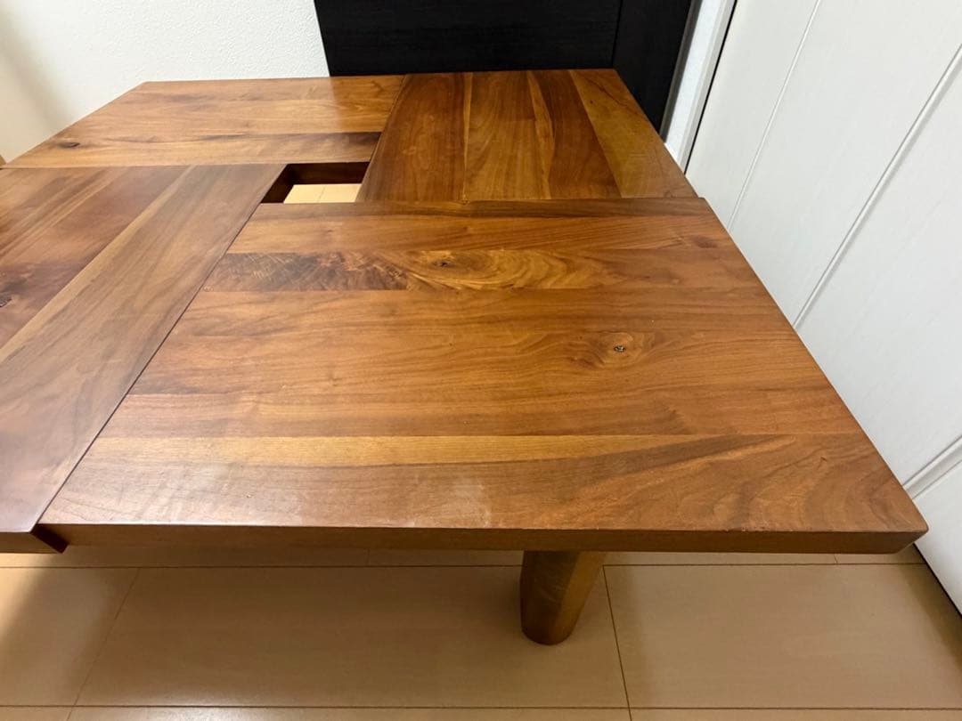 飛騨産業 森のことば 正方形テーブル ウォールナット